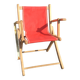 Small folding children's armchair in beach canvas
