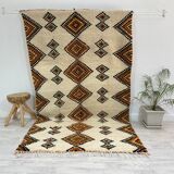 Handmade Moroccan Berber rug 274 x 157 CM