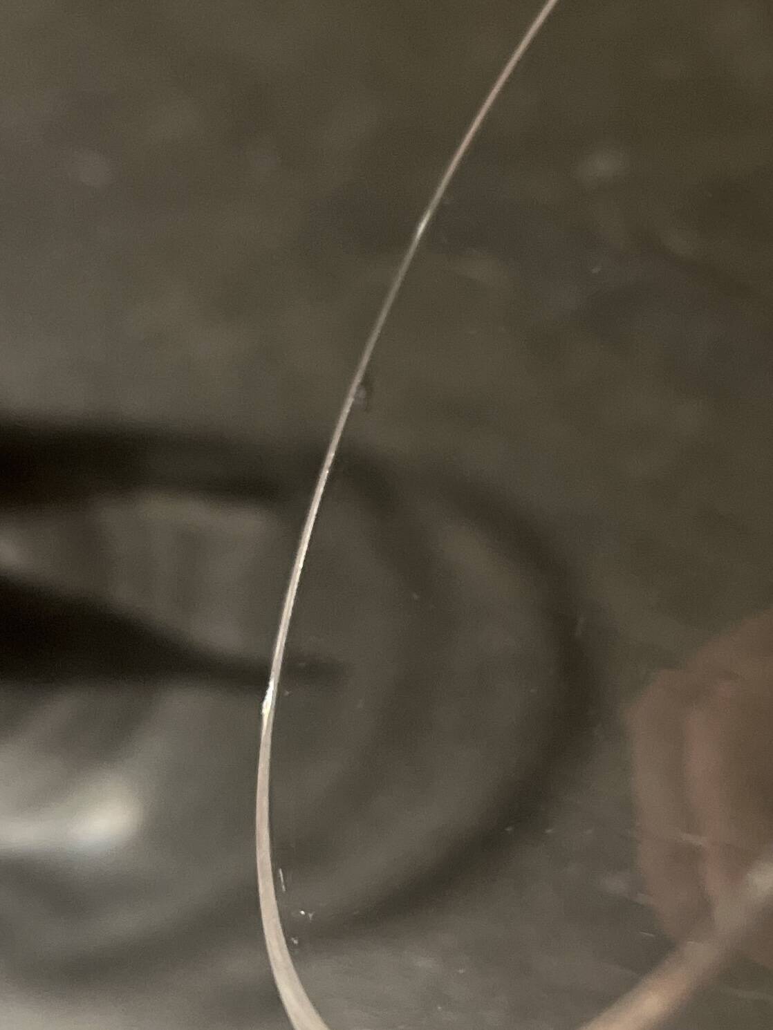 Série de 4 verres à orangeade estampillés cristal saint louis