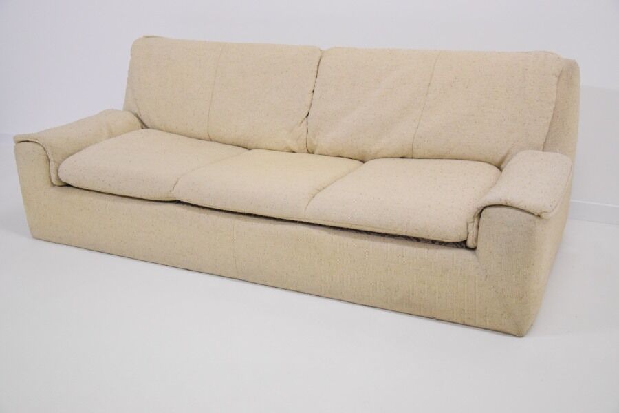 Cinna vintage beige sofa, 70's