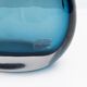Pair of Italian Mid-Century Blue Murano Sommerso Glass Table Lamp