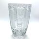 Midcentury Crystal Vase, Poland, 1960s.