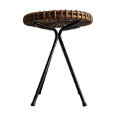 stool Dirk Van Sliedregt by Rohe Noordwolde rattan