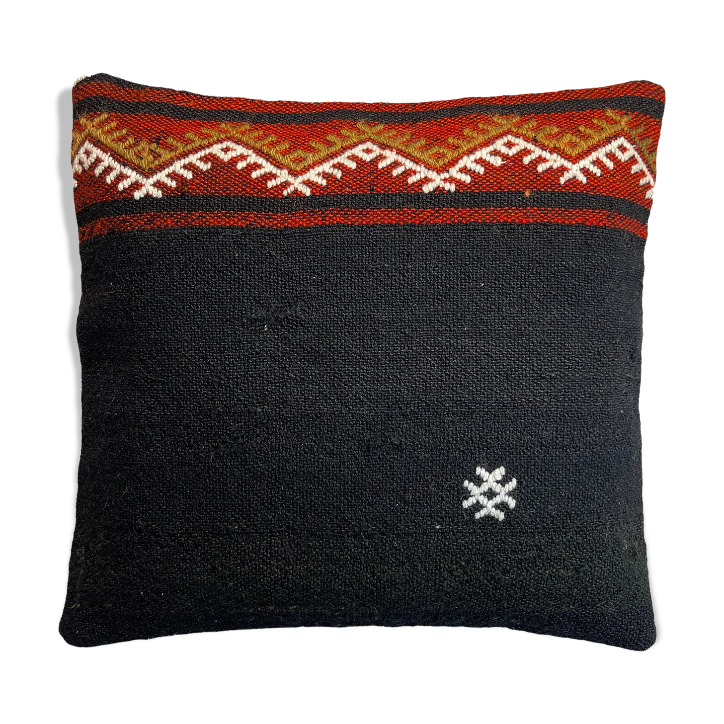 Turkish kilim cushion cover, 40 x 40 cm