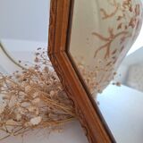 Vintage octagon mirror