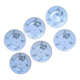 6 flat plates Bernardaud Limoges model Marie Antoinette