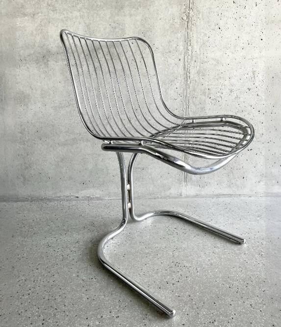 Gastone Rinaldi chairs "radiofreccia" 1970