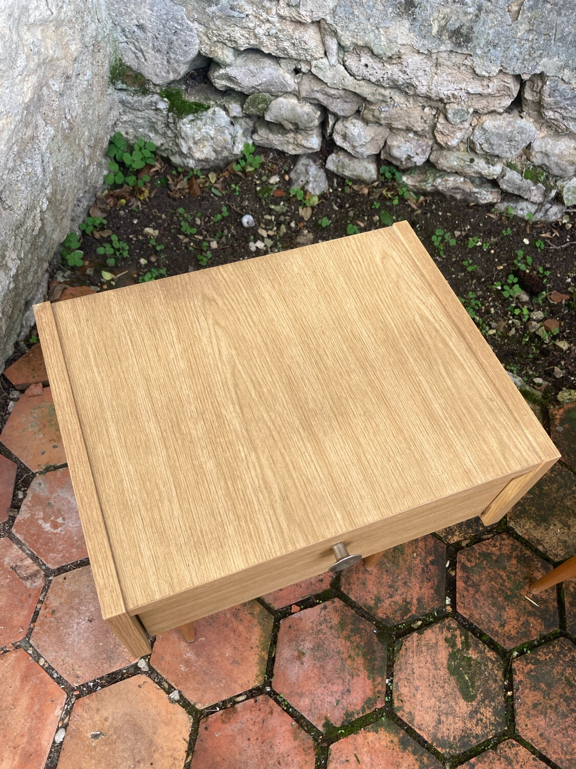 Pair of vintage bedside tables