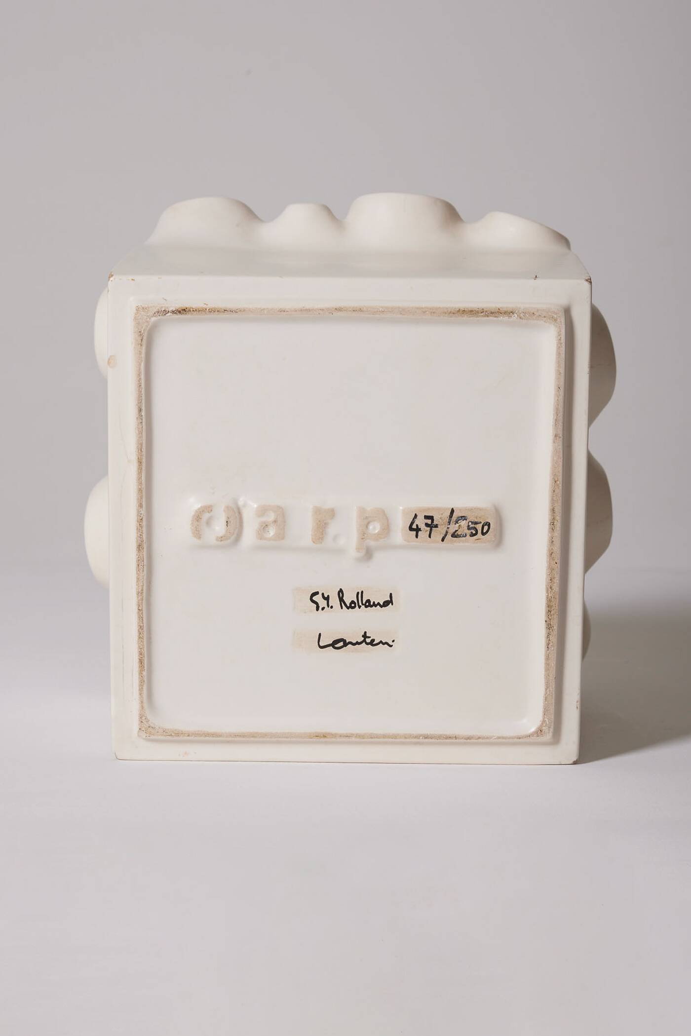 Ceramic vase Guy Yvon Rolland and Georges Lanteri