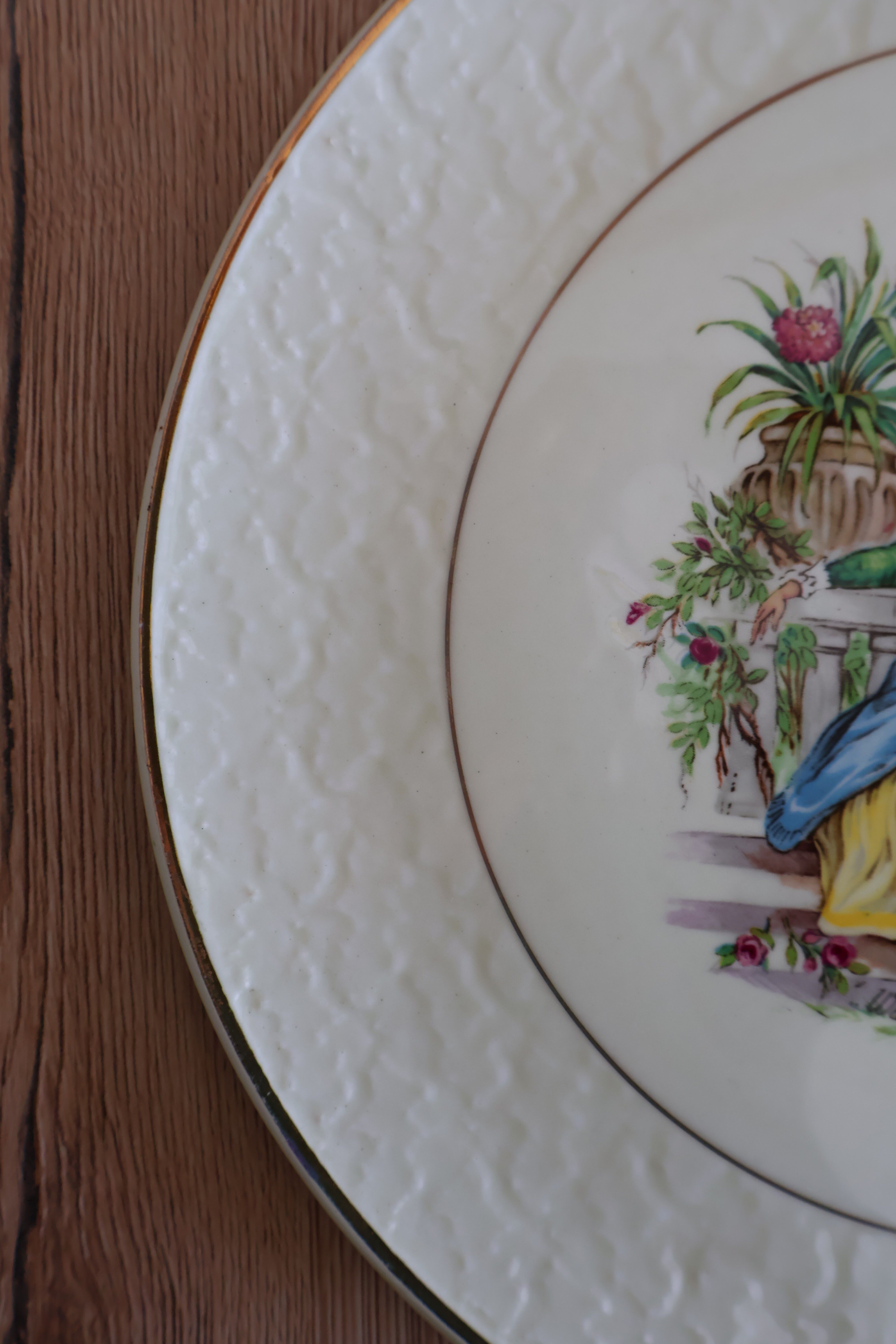 Cake dish collection Watteau St. Amand