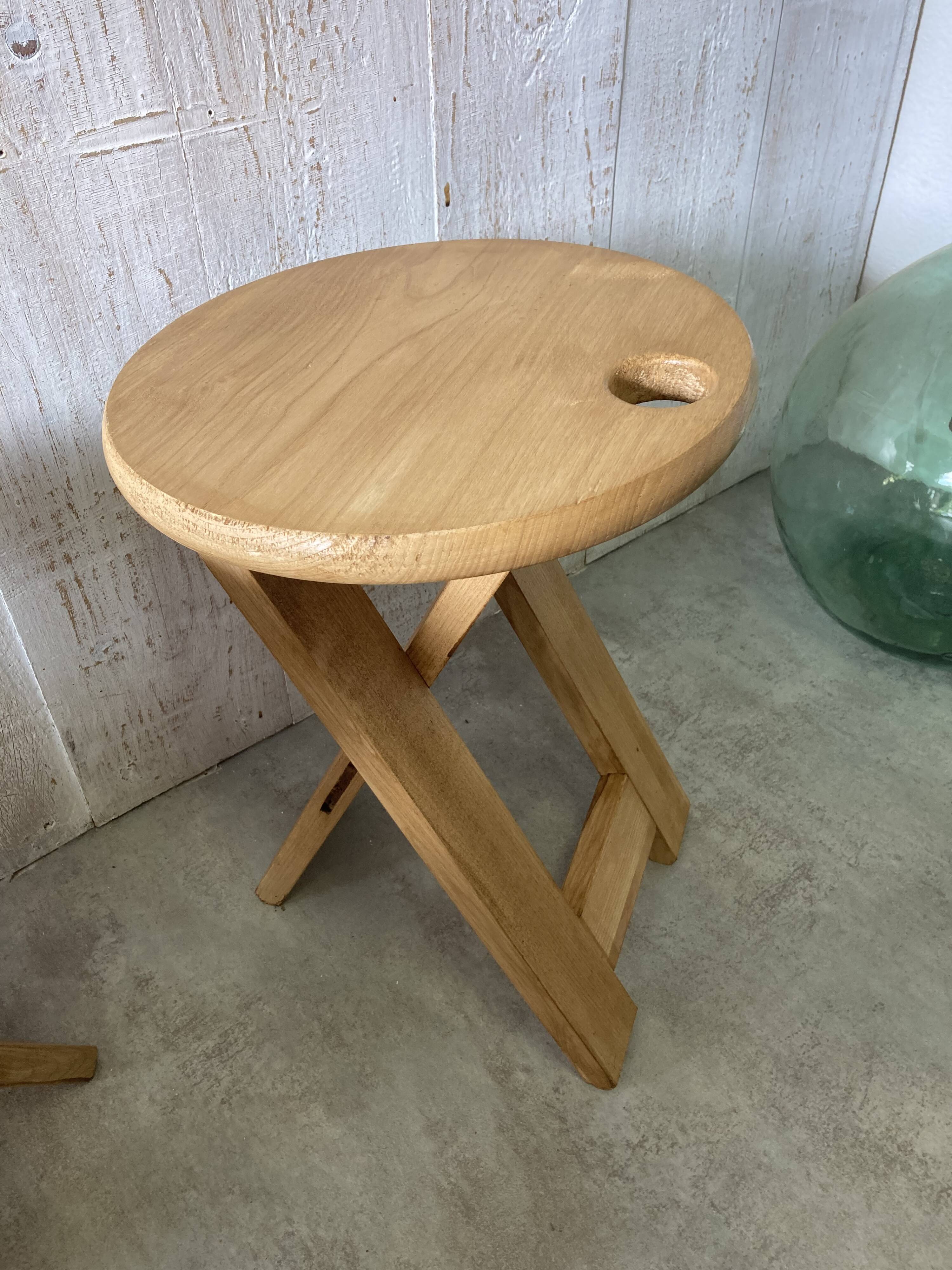 Pair of folding stools