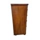 Antique English Victorian mahogany chest of drawers, early 1900s