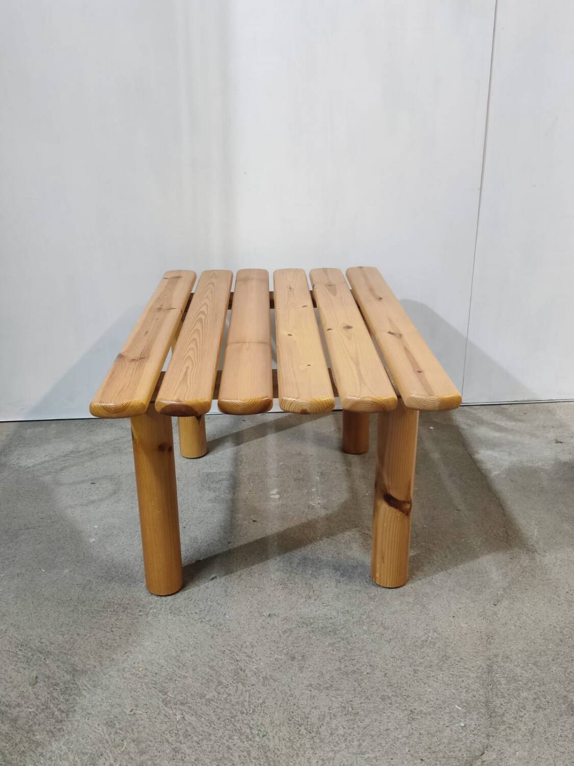 Vintage pine coffee table