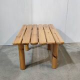 Vintage pine coffee table