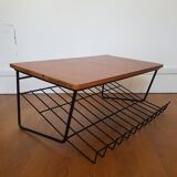 Scandinavian wall-mounted bedside table