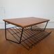 Scandinavian wall-mounted bedside table