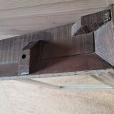 Antique wooden mirror