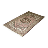 Vintage Hand-Woven Middle Eastern Oriental Hamadan Rug, 1960s