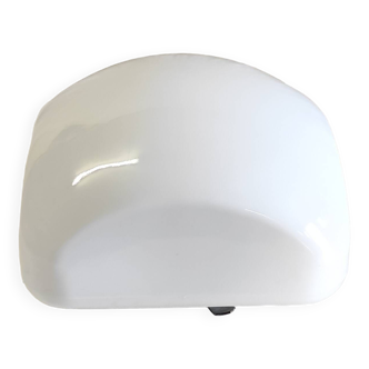 Opaline square ceiling light - mid. 20th century