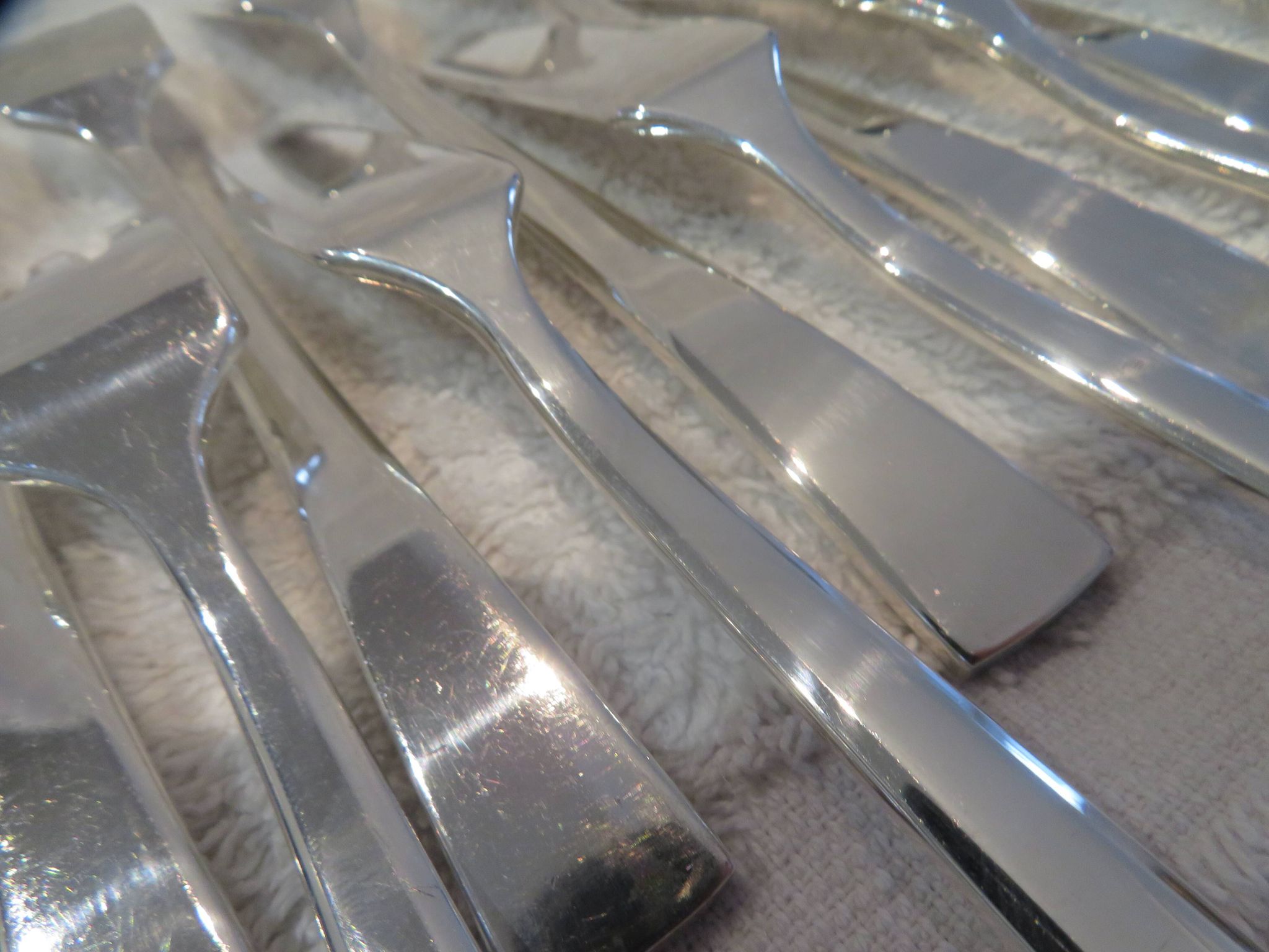 6 couverts à poisson 12p métal argenté orfèvre Christofle Concorde