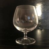 Crystal cognac glasses