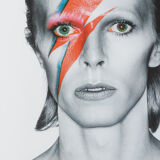 David Bowie, Affiche d’exposition, 64 x 81 cm