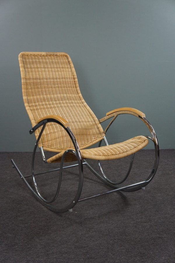Rocking chair vintage Italian design