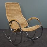 Rocking chair vintage Italian design