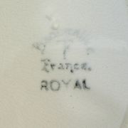 Plat ovale Badonviller modele Royal