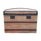 Domed pine trunk