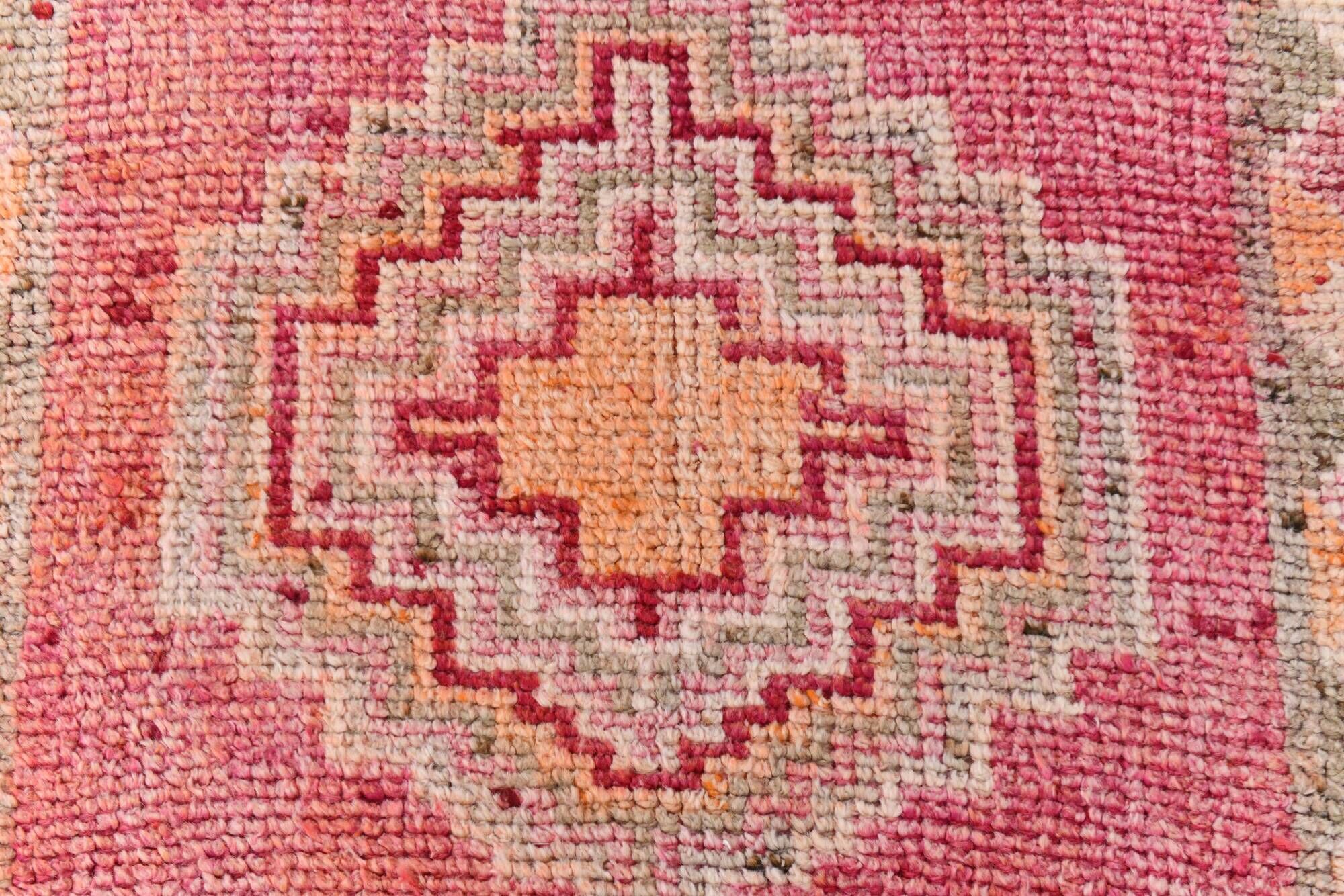 3x9 soft pastel pink vintage runner rug, 81x292cm sk 23329 free shipping