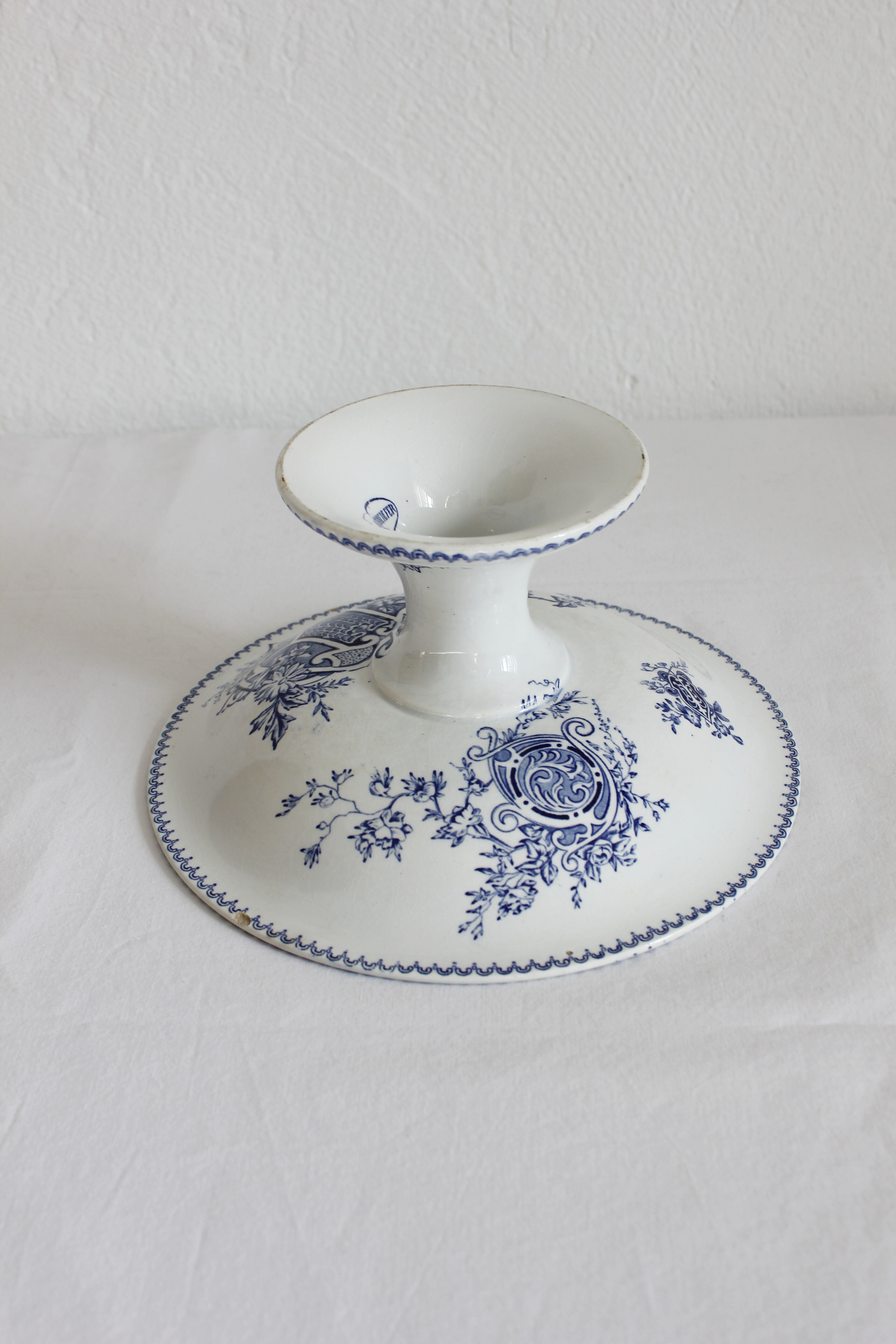 Ironstone fruit bowl "cartouches" u&c sarreguemines