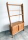 Scandinavian style bookshelf, splayed legs, 1950s/60s.