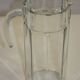 Pichet à eau en verre vintage