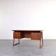 Mid-Century Danish Teak Executive Desk by Svend Åge Madsen for H.P. Hansen,