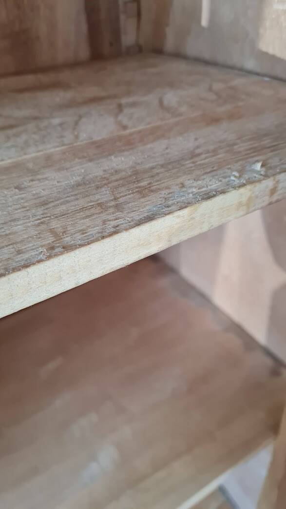 Glass-fronted Parisian wardrobe