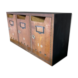 Block of 3 mailboxes from the 70s/80s