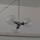 Vintage Sputnik Bubble Glass Lamp