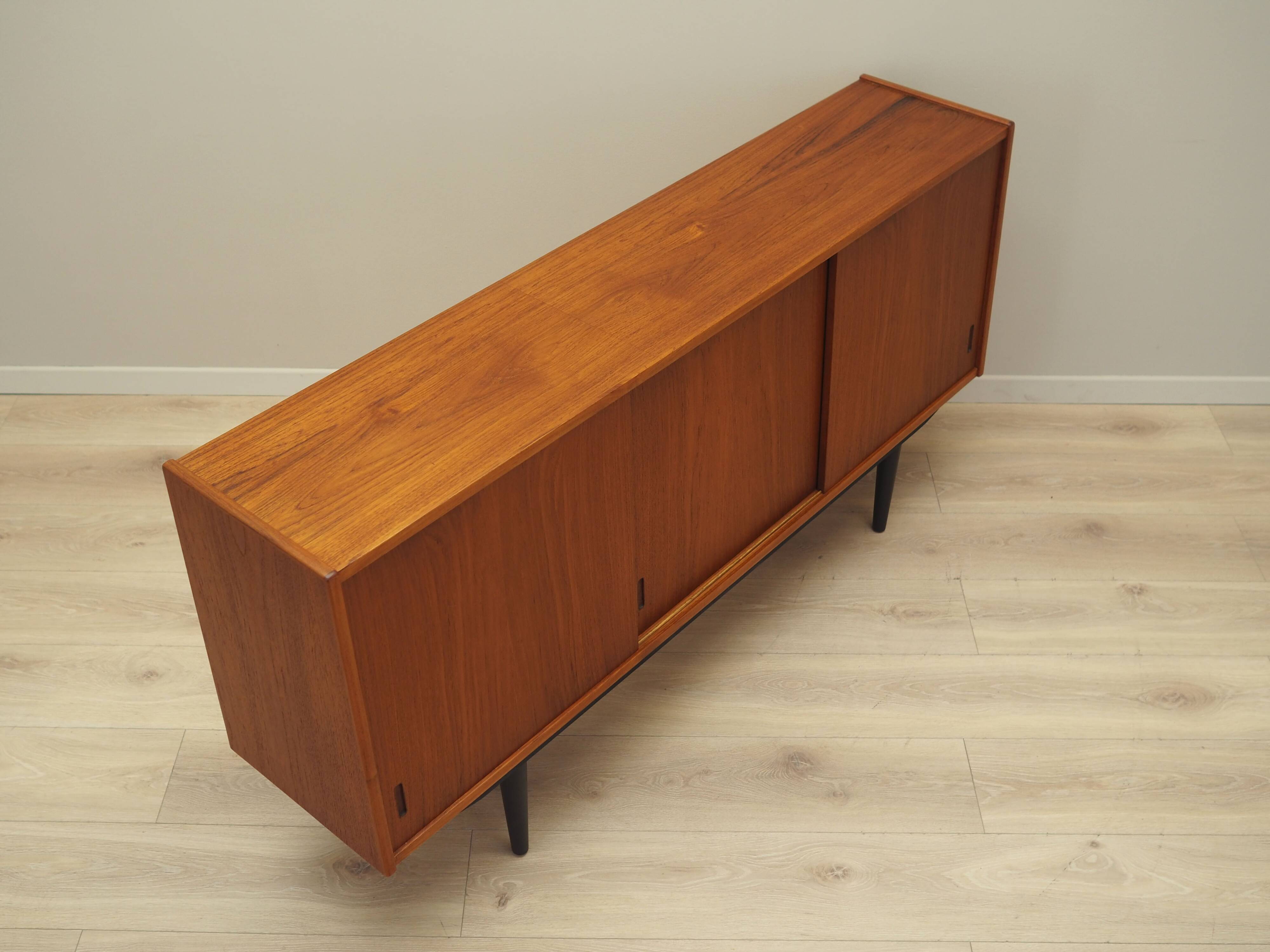 Teak sideboard, Danish design, 1970s, production: Denmark