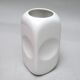 White rectangular vase Parravicini 1970s