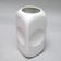 White rectangular vase Parravicini 1970s