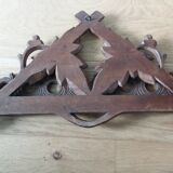 Porte pipes en bois sculpté