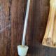 Bamboo handle bottle opener serving cutlery