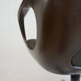 Set of 5 Chromcraft office armchairs