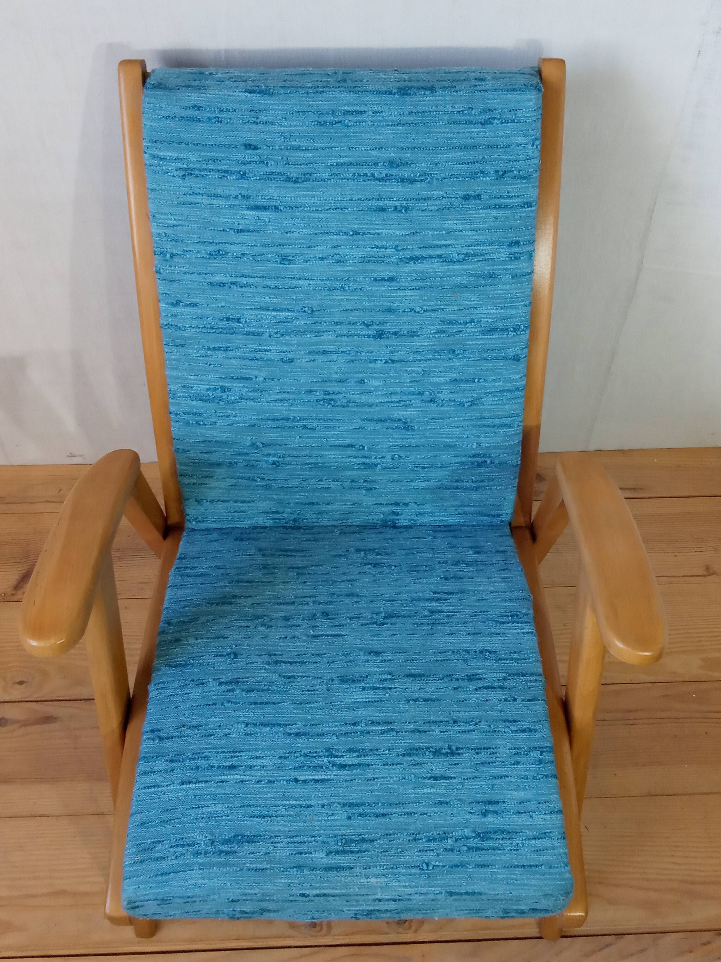 Fauteuil années 50 restauré