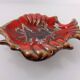 French studio ceramic bowl with fish from Vallauris, 1970s
