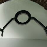 Old rattan lampshade