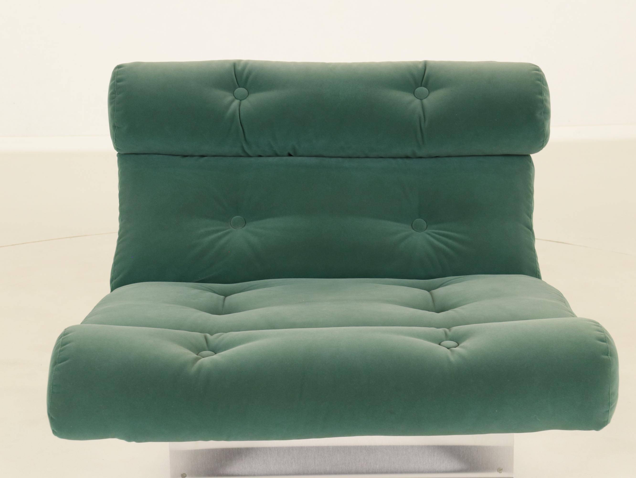 Rare Lounge Chair by François Monnet for Kappa, France, 1970s
