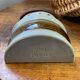 Large salt box in stoneware