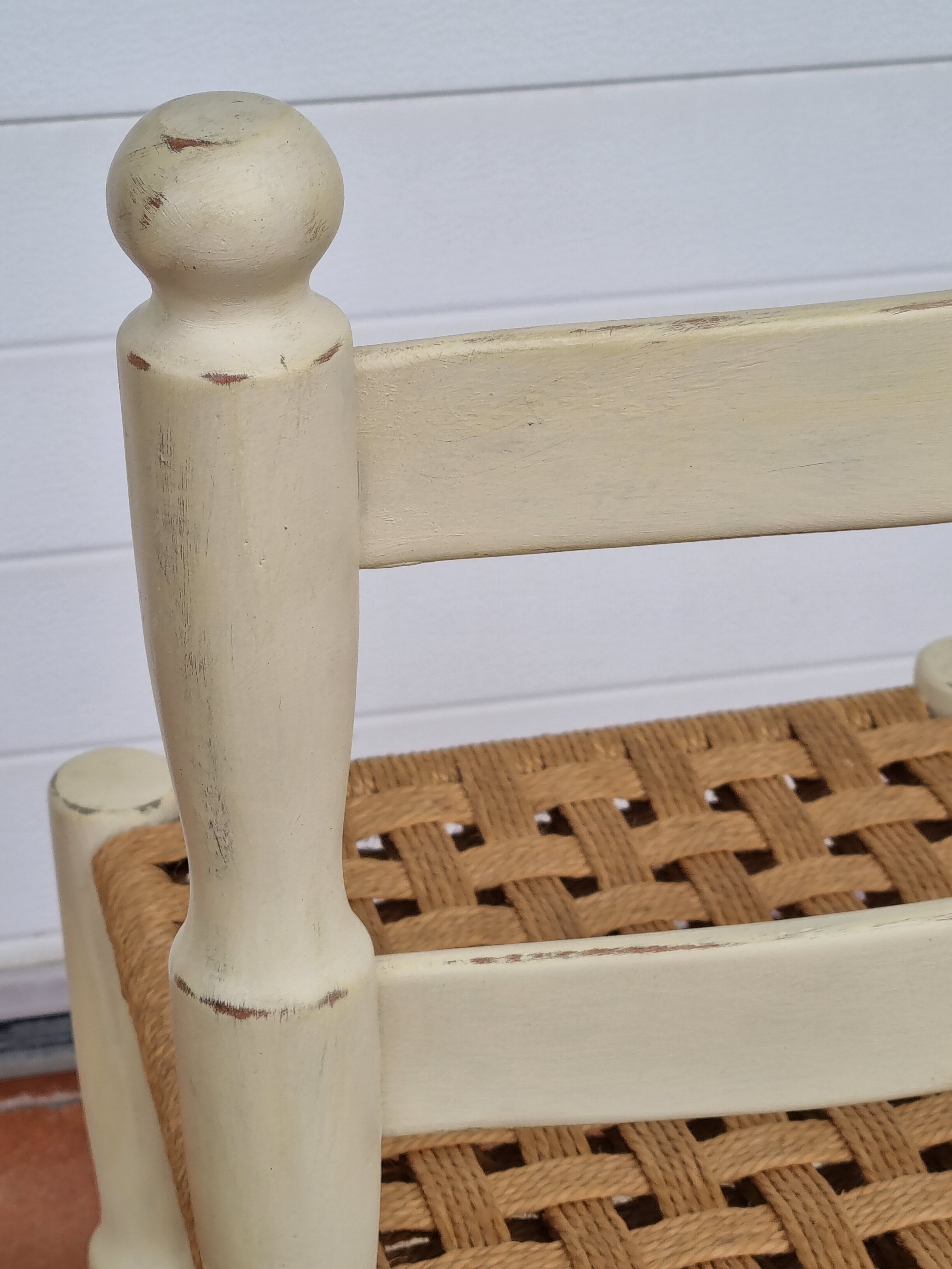 Vintage 50s vintage repatinées antique chairs